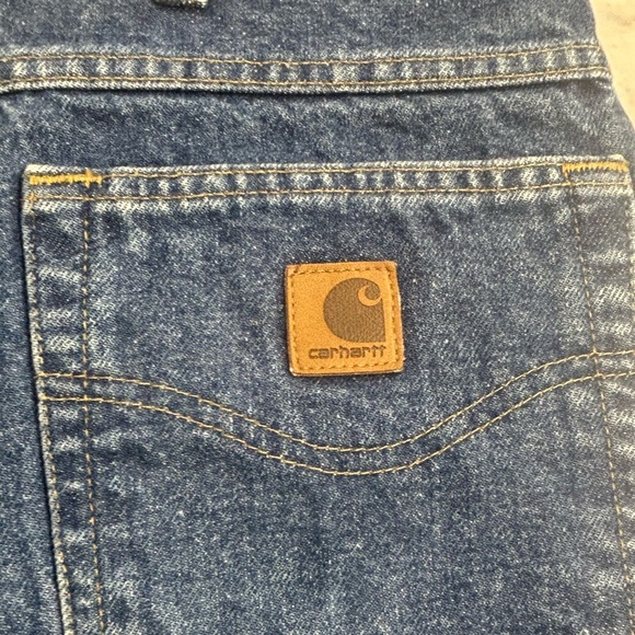 Carhartt Men's Relaxed Fit Blue Jeans. Size 42X30 - Picture 12 of 12